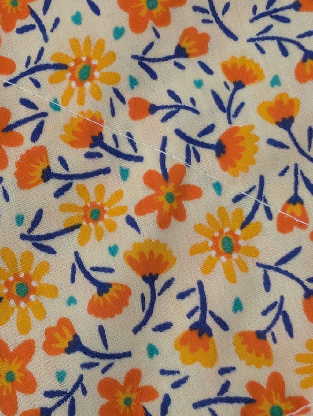 Citrus Garden Over Collar Bandana