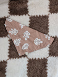 Fallen Leaves Over Collar Bandana