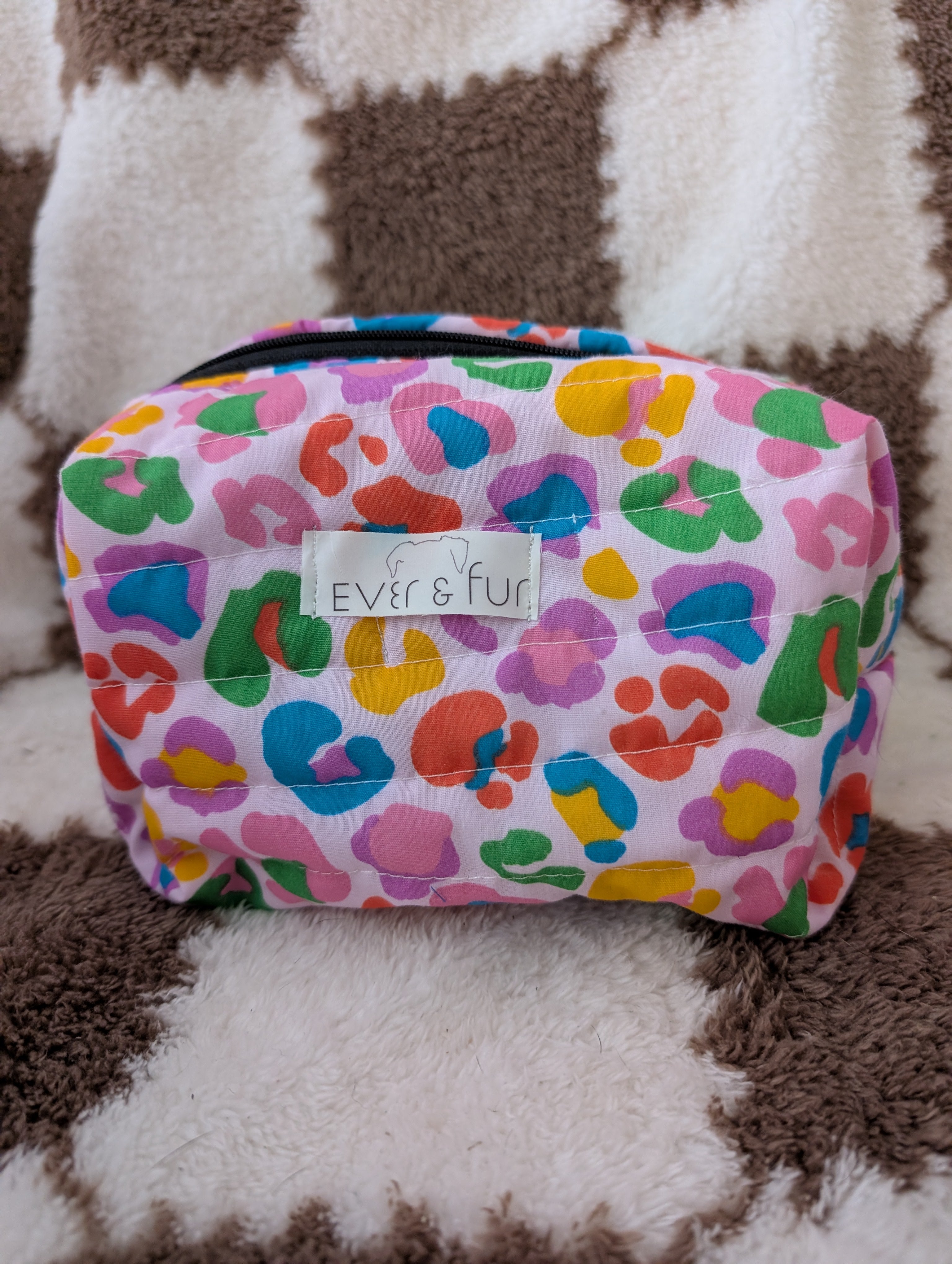 Neon Jungle Makeup Bag