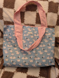 Whispering Swans Large Tote Bag