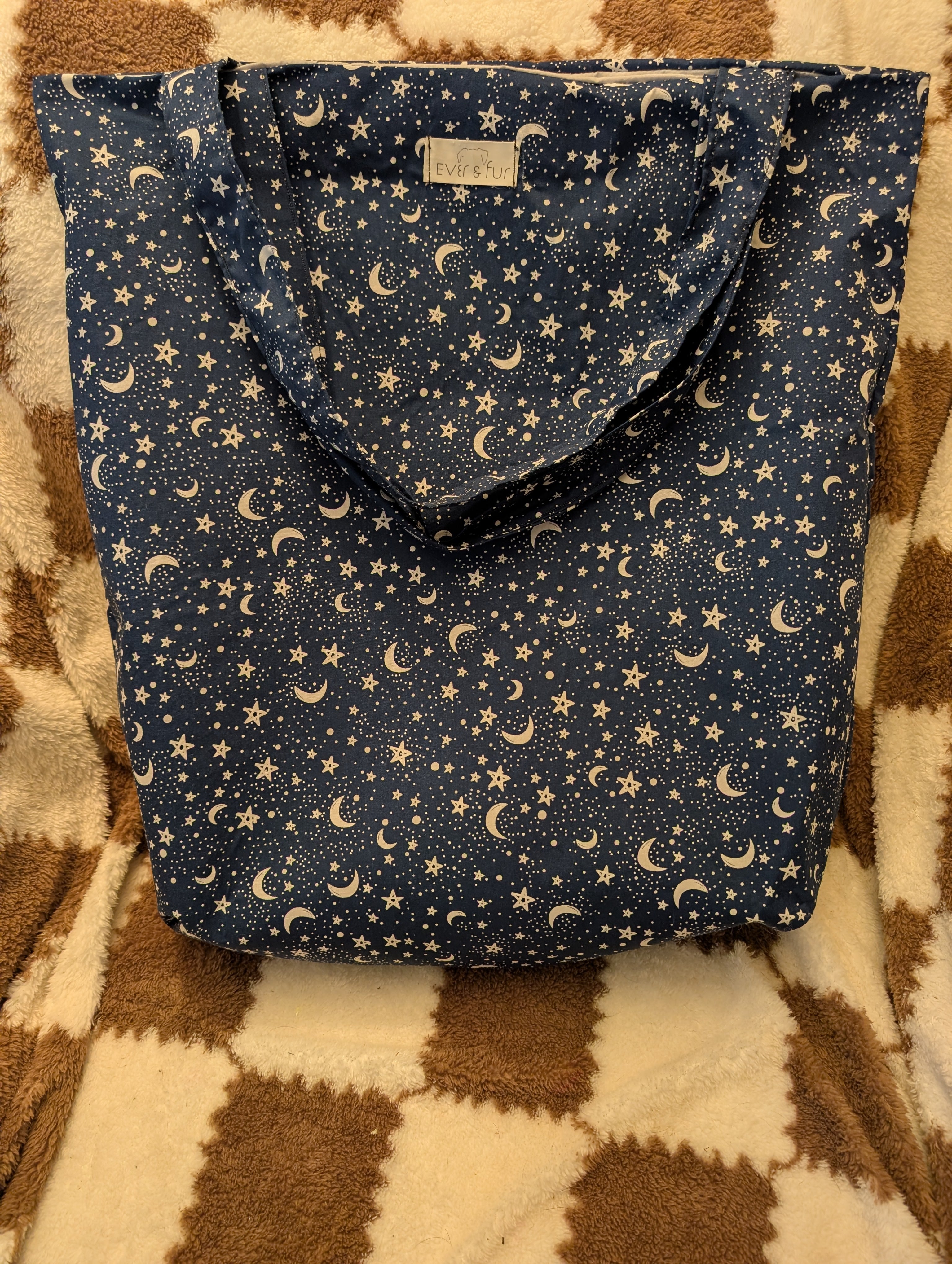 Moonlight Magic Large Tote Bag
