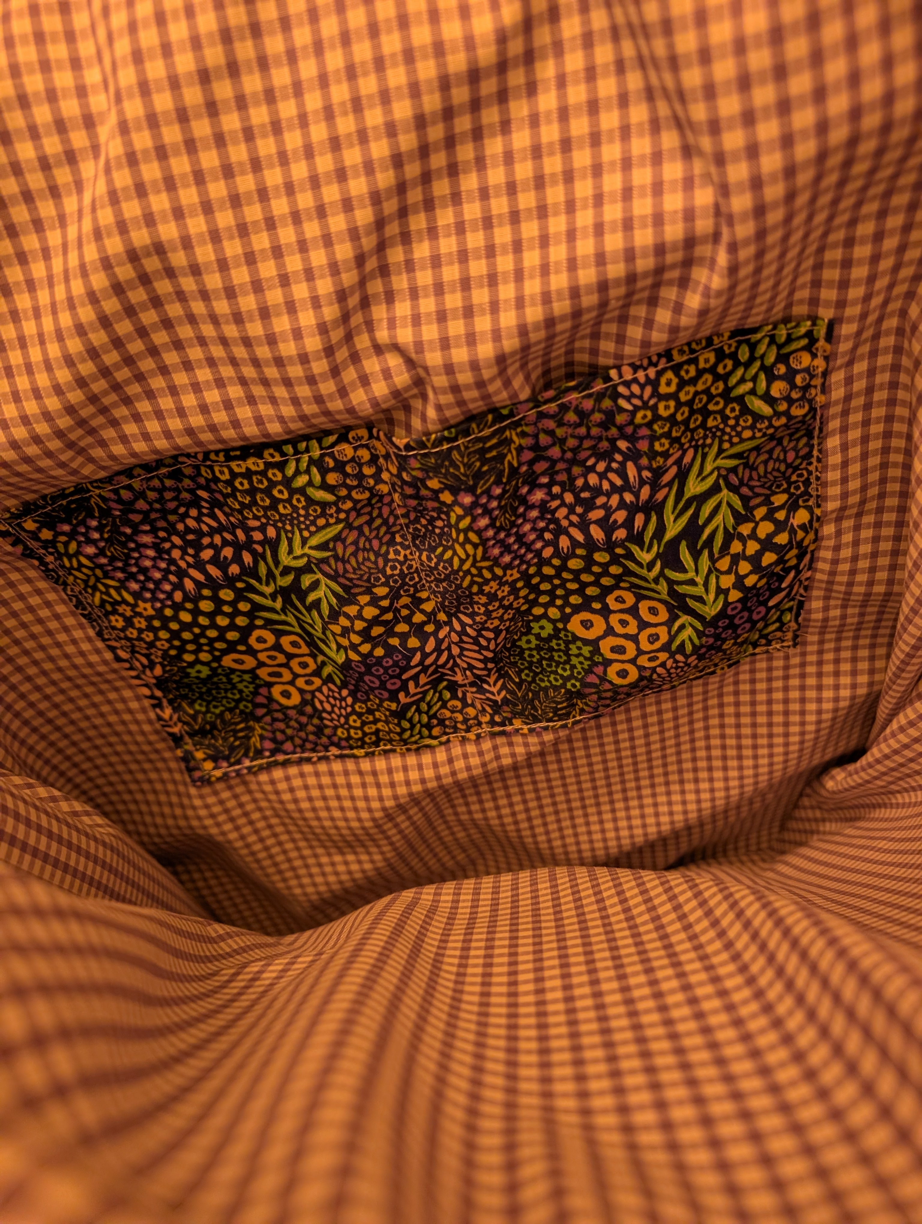 Violet Skies Large Tote Bag