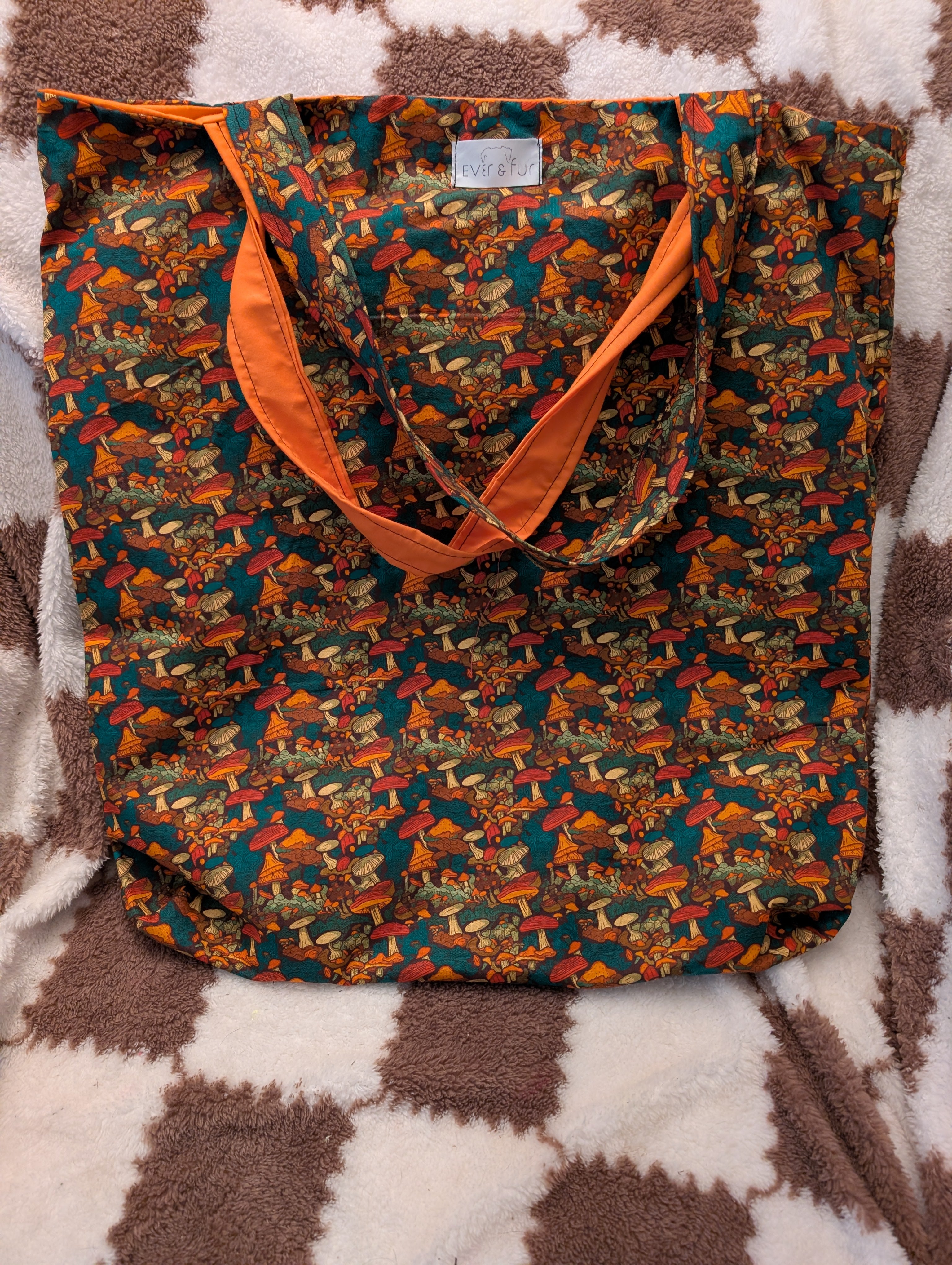 Moss and Magic Large Tote Bag